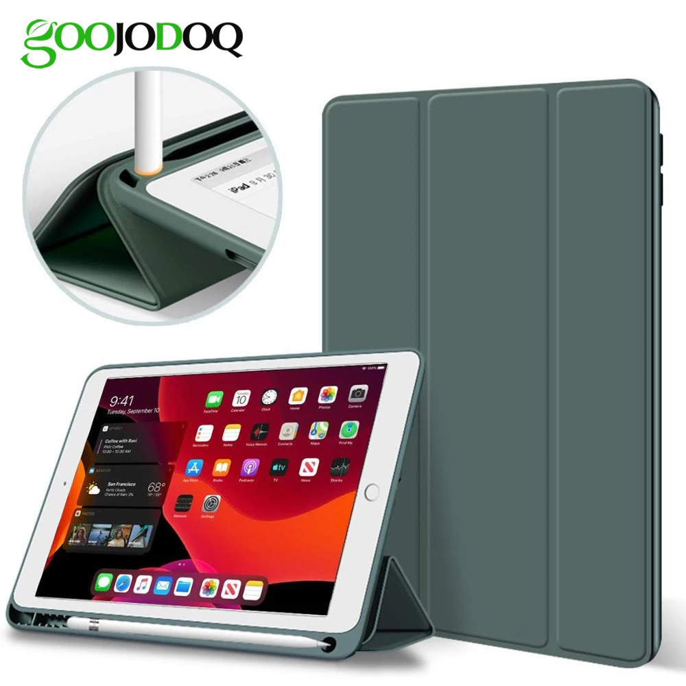 Чехол для iPad Air 3 2019 с держателем карандашом Pro 10 5 чехол из искусственной кожи 2019|for