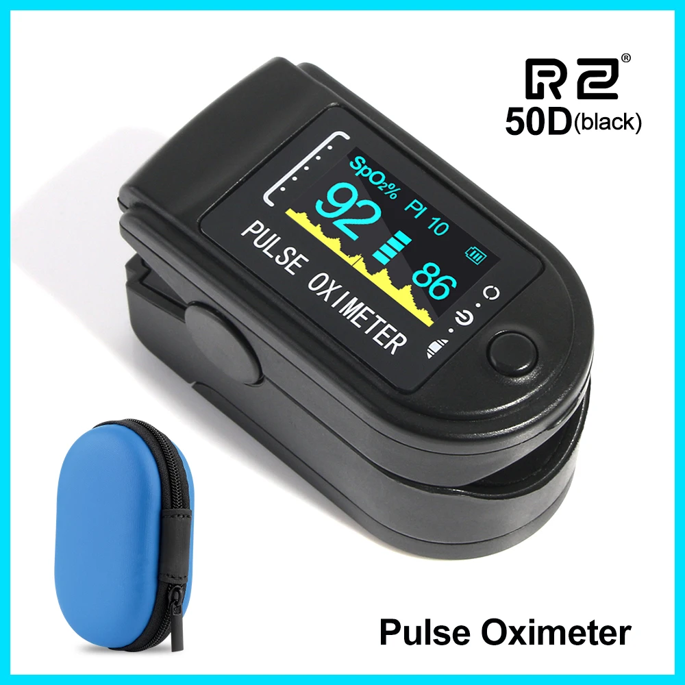 Пульсоксиметр RZ насыщенный на кончик пальца SPO2 PR Saturimetro с монитором сна