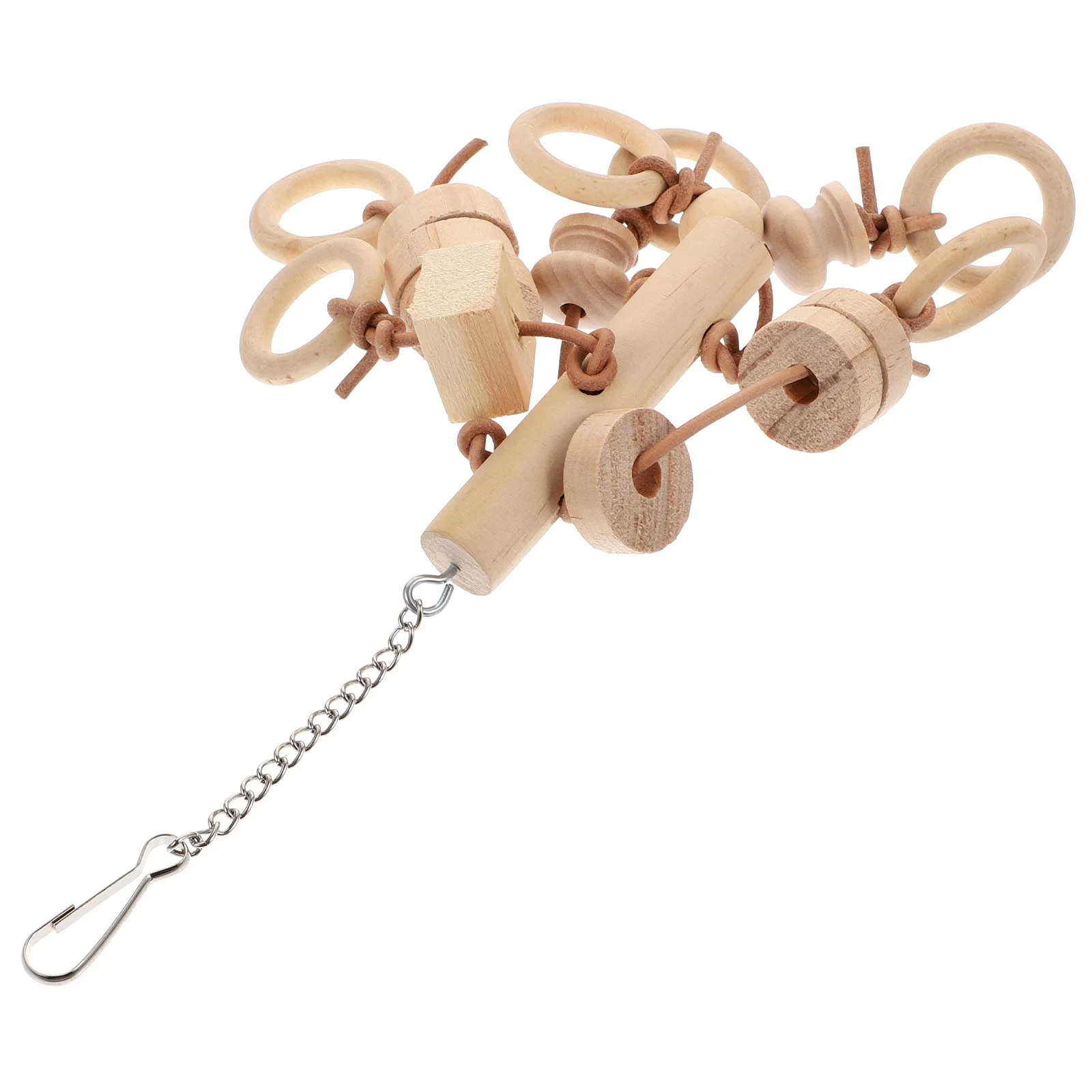 

Интересная Жевательная клетка для попугаев, аксессуары для попугаев, Подвесные качели для жевания, клетка для птиц, лестница для скалолазан...