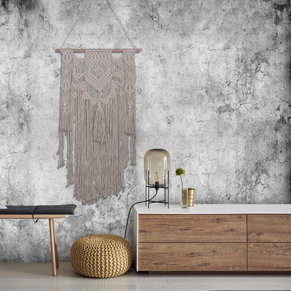 Плетеная на стену Макраме шикарный богемный искусственный декор в стиле бохо