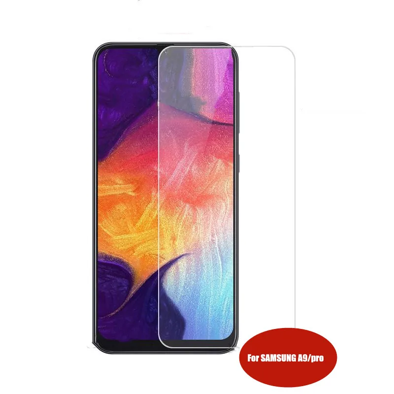 Закаленное стекло для SAMSUNG Galaxy A9 PRO 2019 протектор экрана 9H закаленное защитная