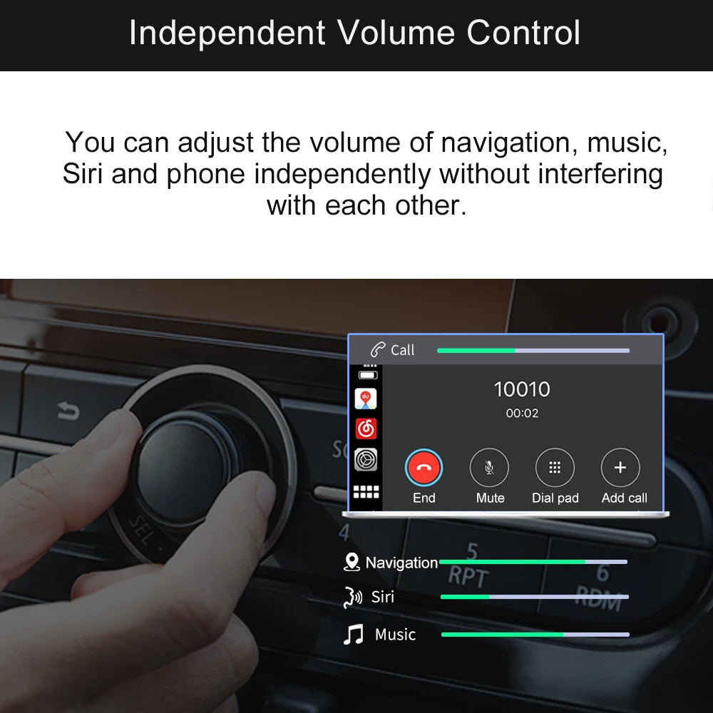 

Carlinkit 2.0 CarPlay Wireless Adapter for Kia Stinger Sportage Sorento Kxcross Optima Forte Stonic XCeed BORreed Carens Cerato