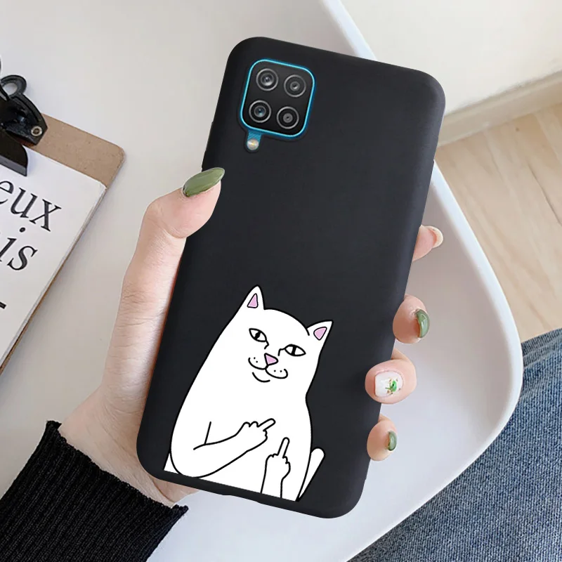 

Soft Silicone Case For Xiaomi Redmi 9C NFC 9A 9T 9 Note 9S 9 Pro Max Funny Cartoon Pattern Black Cover For Redmi Note 9 Pro