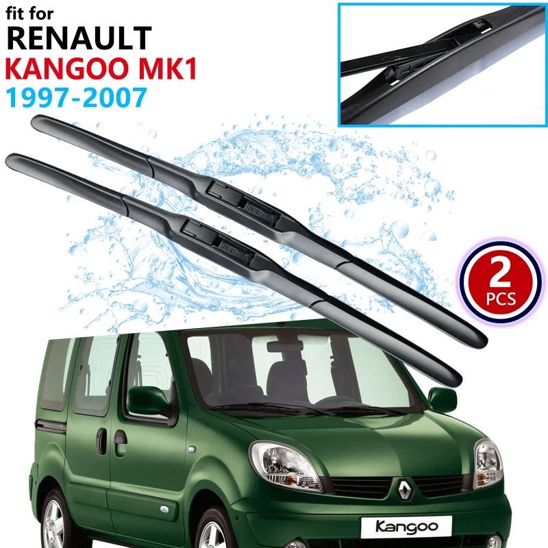 

for Renault Kangoo MK1 1997~2007 1998 1999 2000 2001 2002 2003 2004 2005 2006 Front Windscreen Auto Car Wiper Blade Accessories