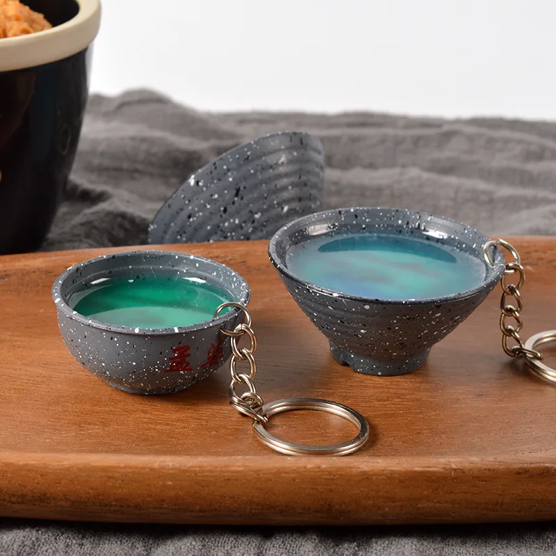 2 шт. миниатюрная винтажная миска для супа Meng Po милые кабошоны из смолы сумка