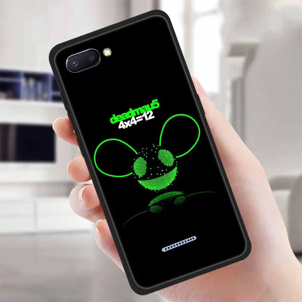 IYICAO Deadmau5 Soft Silicone Case for Xiaomi Redmi Note 4X 5 6 7 8 Pro 5A Prime |