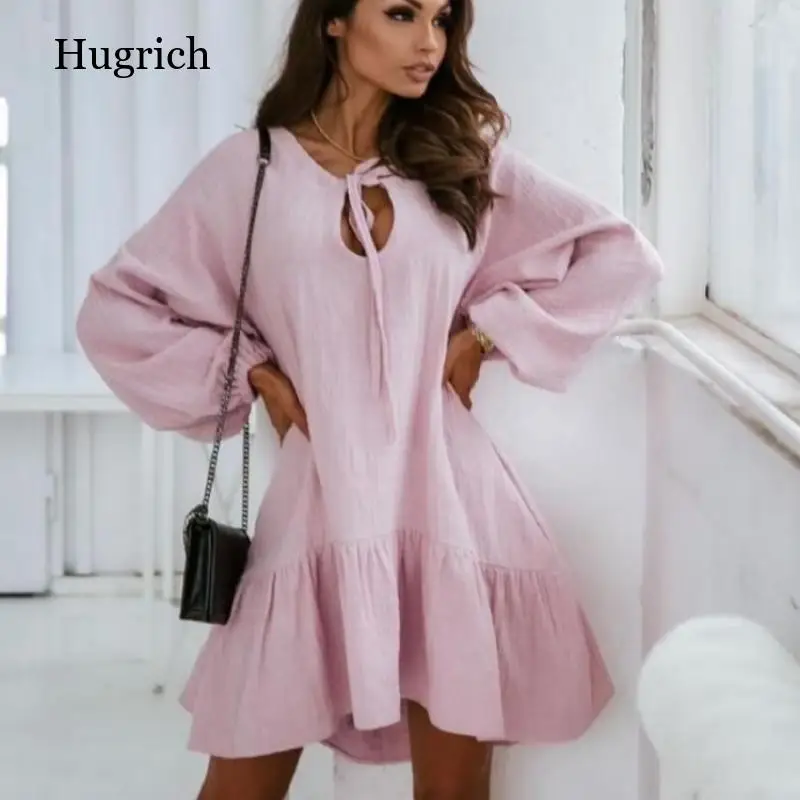 

Ladies dress 2021 Bodycon casual lotus leaf hem long skirt flower skirt women's dress suit mid-length skirt