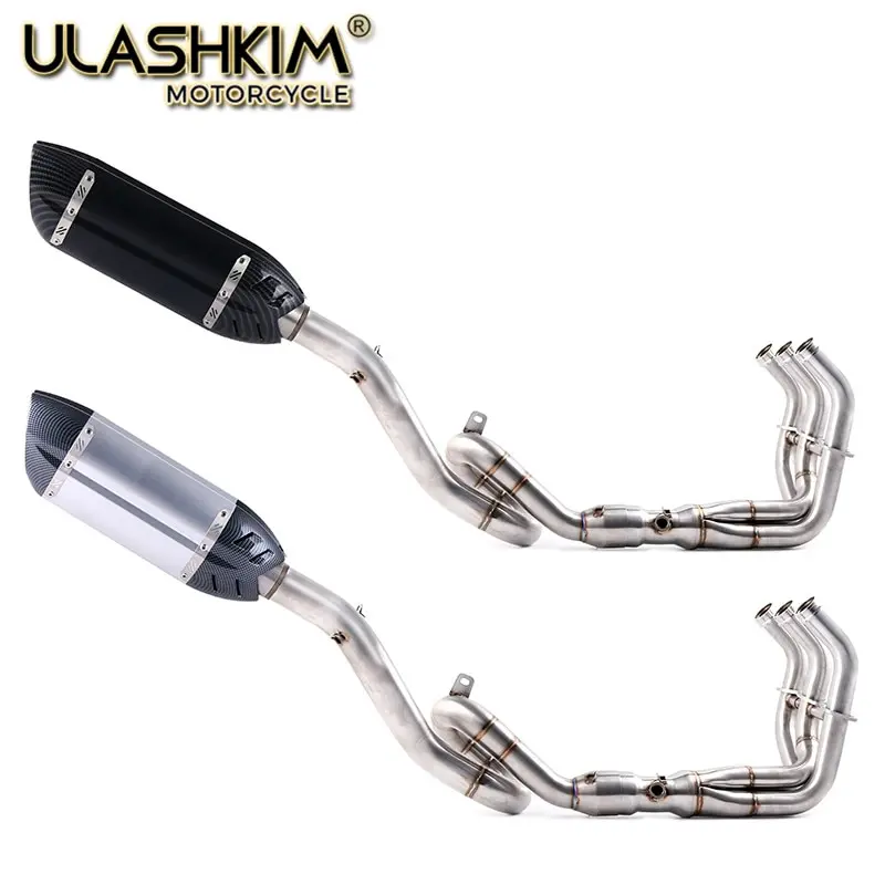 Глушитель выхлопной трубы для мотоцикла средняя труба полная система Yamaha MT09 FZ09