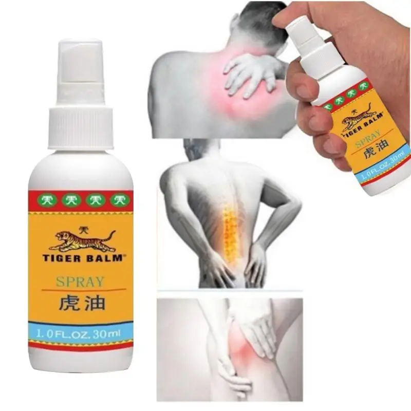 

Tiger Oil Joint Spine And Lumbar Pain Relief Spray 30ml Pain Relief Spray Rheumatism Arthritis Muscle Sprain Knee Waist Pain