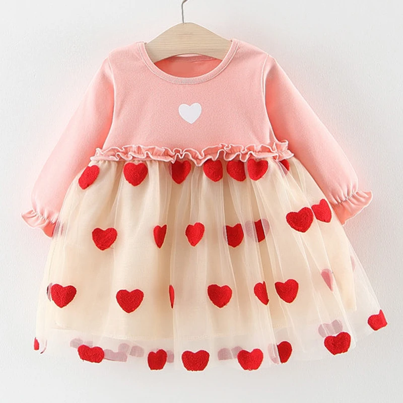 AX1252 Pink Menoea/Новинка года; летний хлопковый жилет для маленьких детей; платье принцессы для маленьких девочек; Новорожденные малыши; платье с цветочным рисунком; платье для дня рождения - Цвет: AX1252 Pink