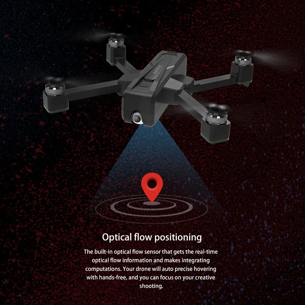 JJRC X6 gps Радиоуправляемый Дрон бесщеточный профессиональный 5G Следуйте за мной WiFi FPV 1080 P HD камера VS селфи дистанционное управление Квадрокоптер Дрон X9