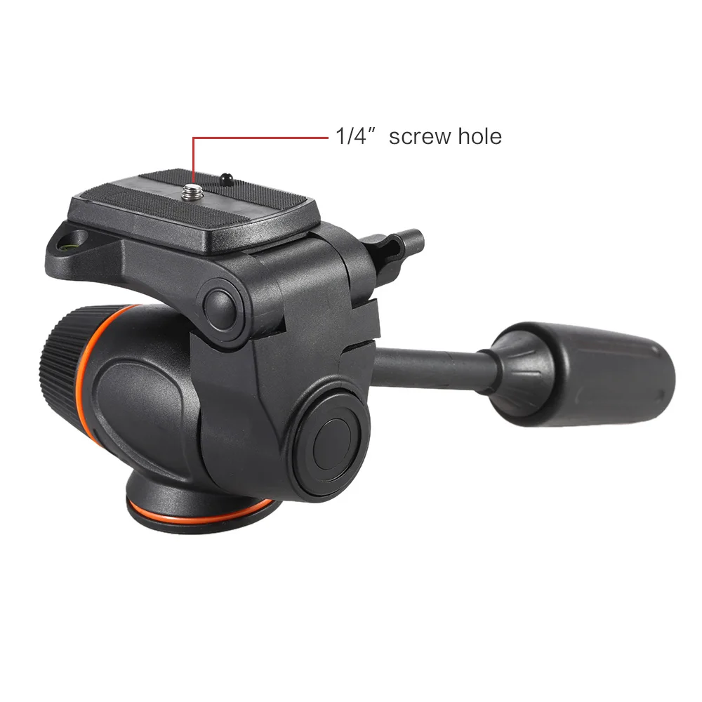 Гидравлическая головка для видеокамеры с быстроразъемной пластиной Nikon Canon Olympus