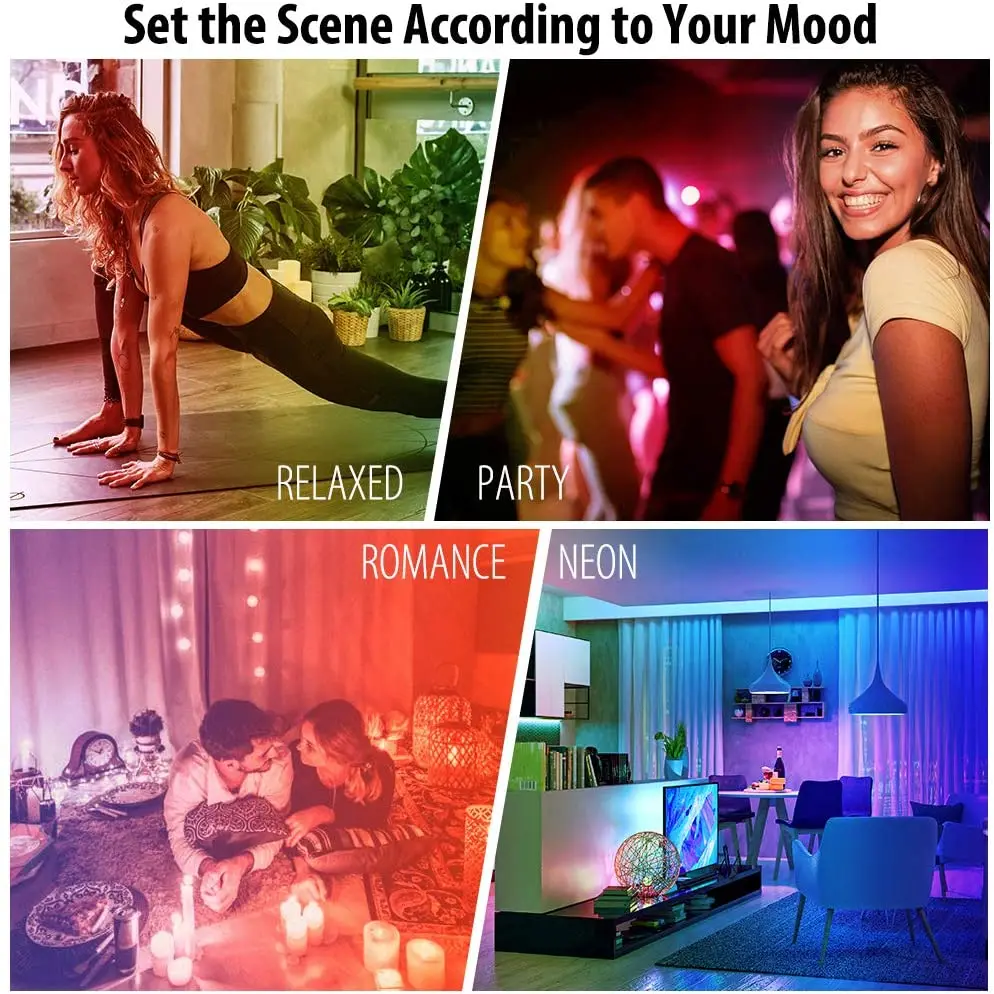 

Colour Changing Light Bulb E27, Dimmable LED Bulb Screw, RGB 5W 7W 9W, Mood Lights for Room Decorations Birthday Party, Home Bar