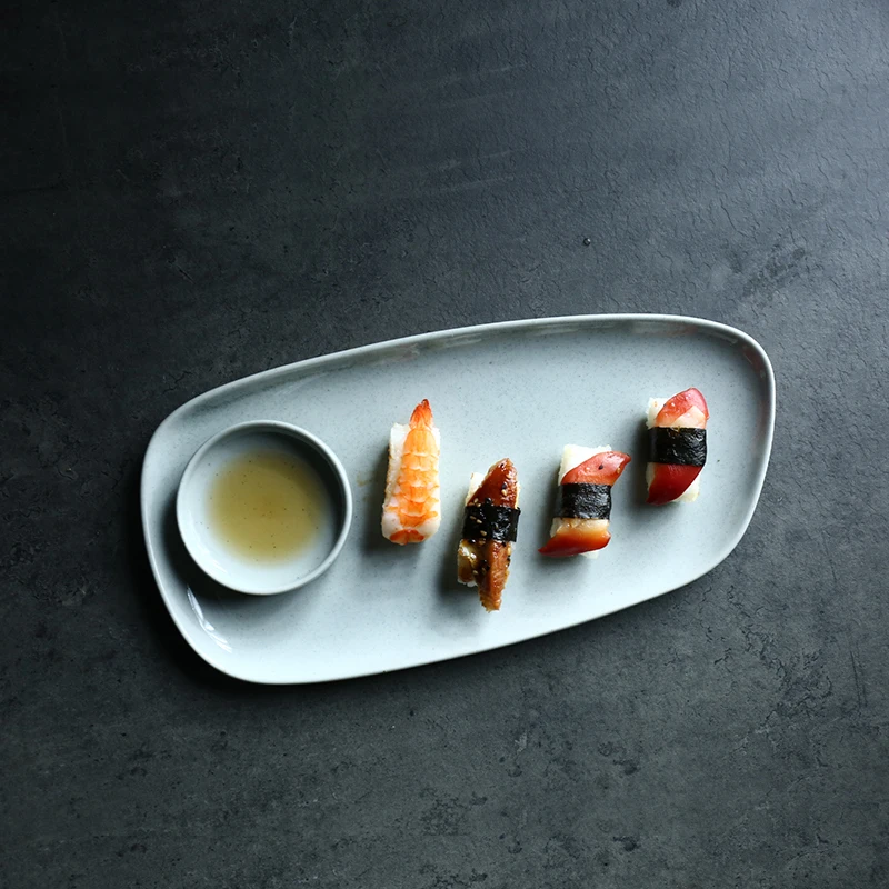 Креативные керамические западные блюда домашние для завтрака столовая посуда