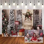Фон для фотосъемки Mehofond Рождество снег деревянная стена Дерево Ретро винтажный подарок Фотостудия фоны фотореквизит