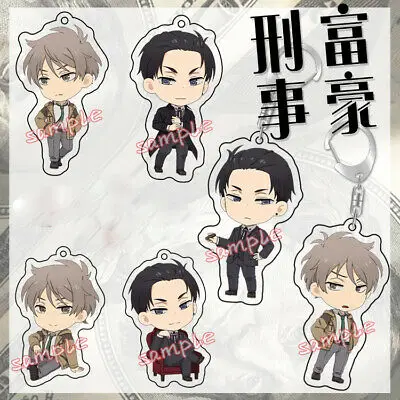 Брелок для ключей с аниме подвеской милый студенческий акриловый брелок Kiyomizu