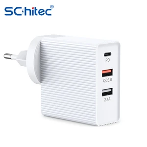 schitec quick charge 4 0 3 0 qc pd charger 45w qc4 0 qc3 0 usb type c fast charger for iphone 12 x xs 8 xiaomi phone pd charger free global shipping
