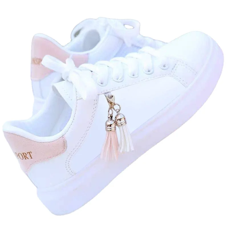 

Женские сетчатые белые кроссовки, Модные дышащие кроссовки, Корейская повседневная спортивная обувь на плоской подошве