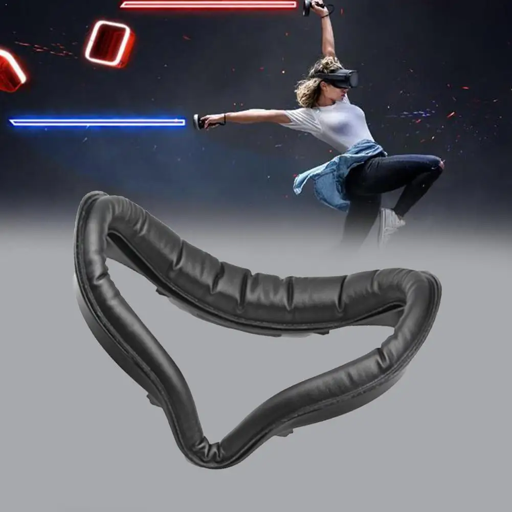 Маска подушка для очков виртуальной реальности Oculus Quest 2 удобная прочная сменный