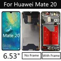 6 53 lcd for huawei mate 20 display touch screen digitizer assembly for huawei mate20 hma l09 l29 hma tl00 al00 lcd
