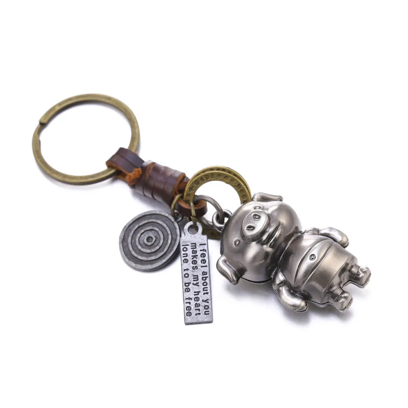 JUWANG новые модные самодельные брелоки крючки из сплава подвеска висячие кольца