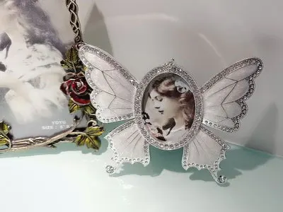 Элегантная рамка для фотографий с изображением бабочки Европейский