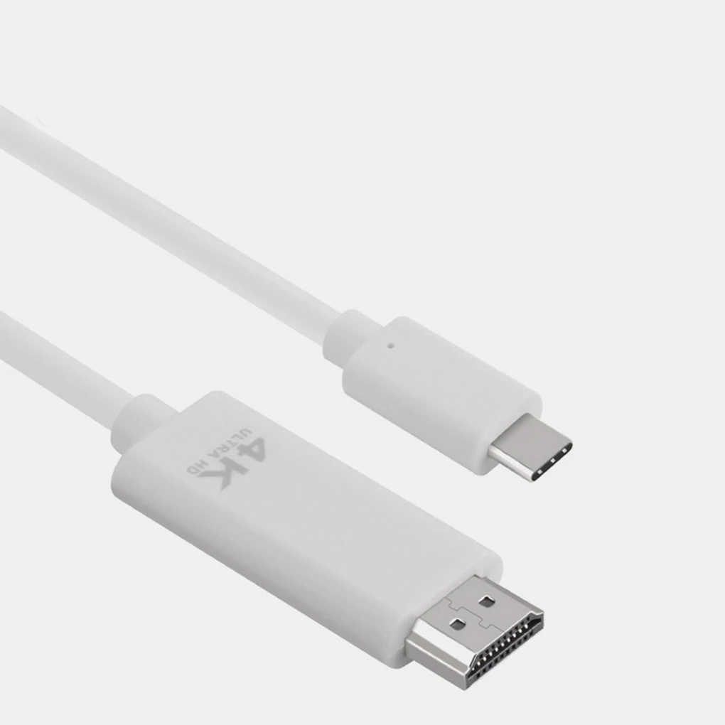 Портативный кабель типа C HD адаптер HDMI конвертер 4K x 2K HDTV Plug Play для MacBook|Адаптеры