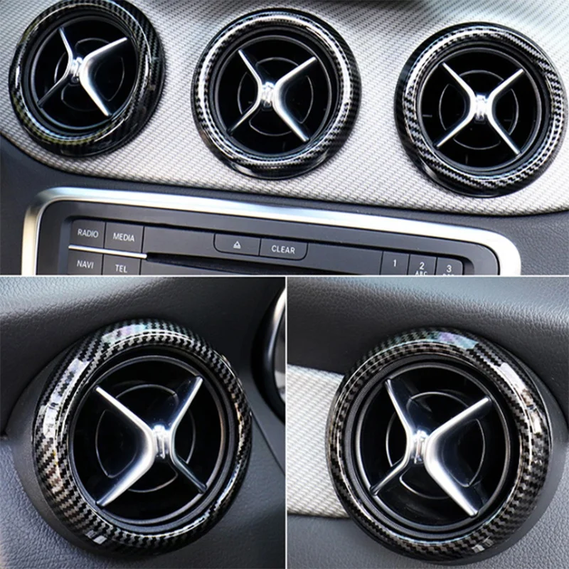 Для Mercedes Benz a B CLA GLA Class W176 W246 W117 X156 приборная панель украшение на вентиляционное