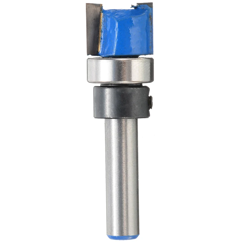 

Mayitr 3PCS Woodworking Milling Router Cutter 1/4" 11.9mm Shank Cutter Top &Bottom Bearing Flush Trim Router Bit
