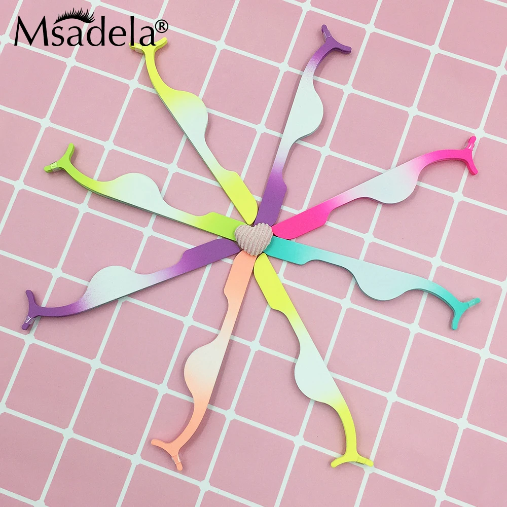 

Stainless Steel Straight Tweezers Eyelashes Extension Makeup Beauty Tools Makeup 25mm Mink Lashes Applicators Professional