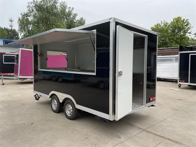 Быстрая доставка Мобильная тележка для быстрого питания длиной 4 м кухонные