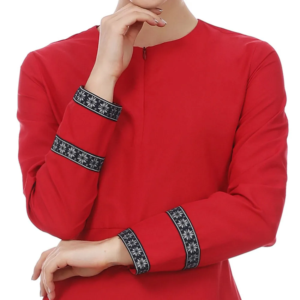 Льняная длинная юбка платье шаль в мусульманском стиле женское длинное арабском