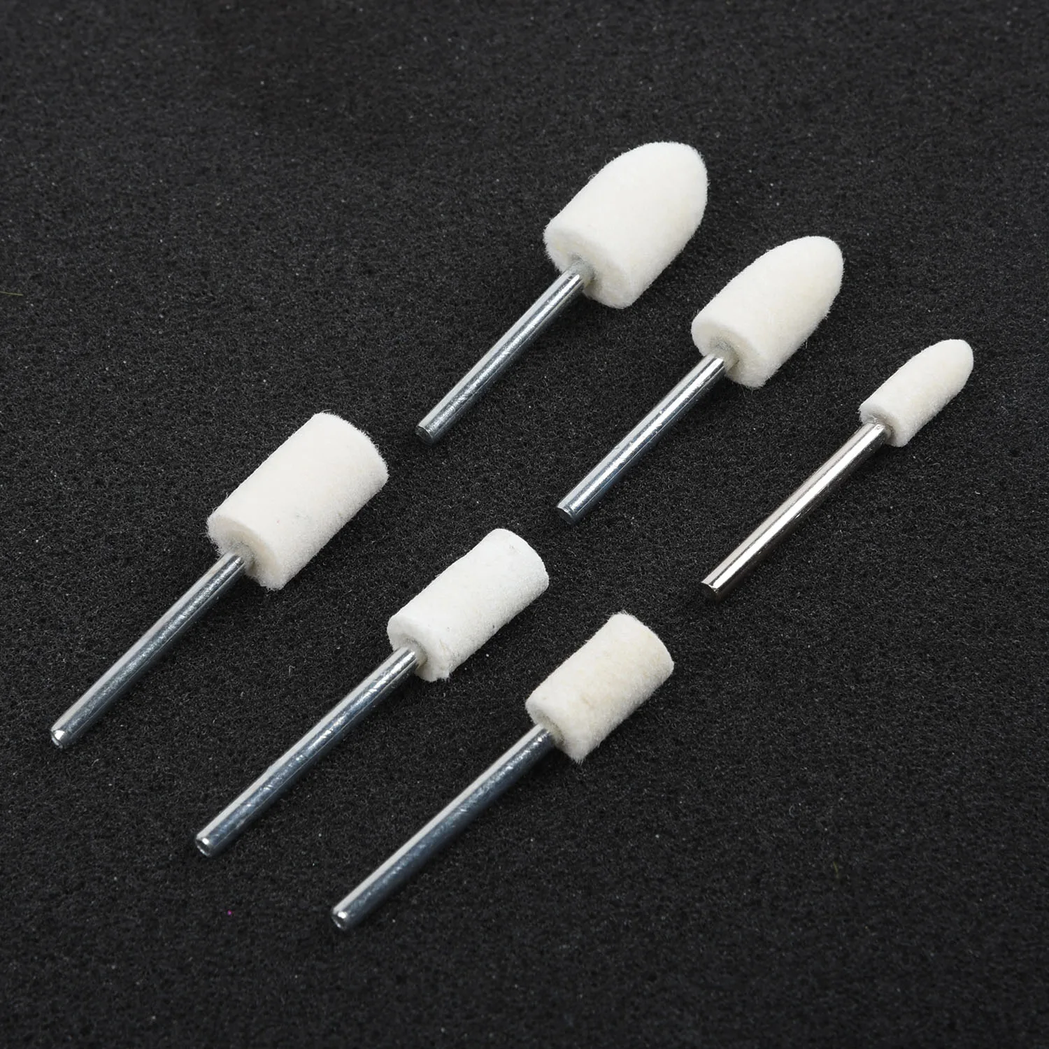 

Flap Felt Buffing Wheels Polishing 25Pcs For Rotary Tools Brushes With Handle Wheels