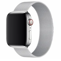 strap for apple watch band 44mm 40mm 38mm 42mm 44 mm magnetic loop stainless steel metal bracelet iwatch serie se 6 5 4 3 band