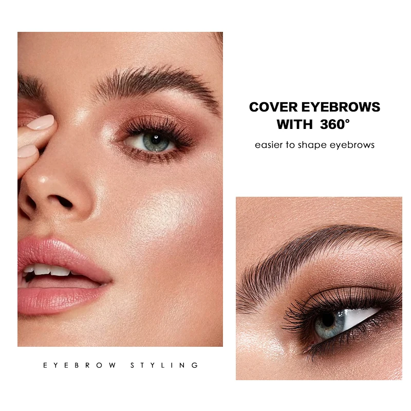 NICEFACE Гель для укладки бровей Скульптурное мыло Водостойкий прозрачный воск