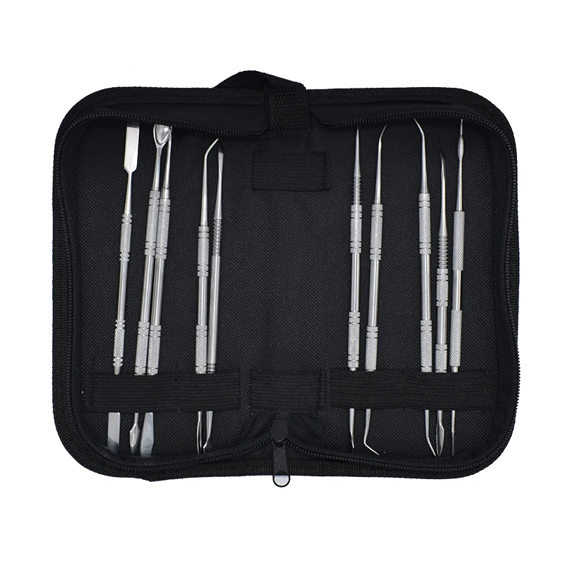 Керамические керамические инструменты из нержавеющей стали набор вощеных