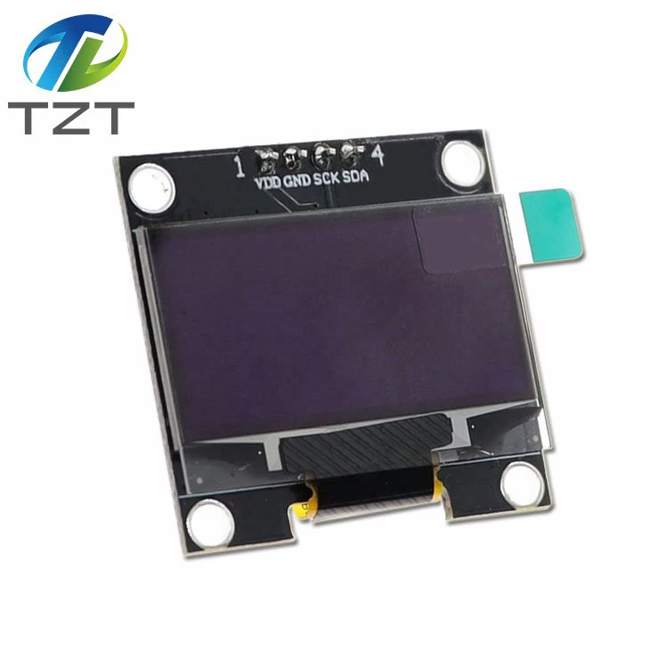 1,3 дюймов oled IIC Серийный белый oled-дисплей модуль 128X64 I2C SSD1306 12864 ЖК-экран Плата VDD GND SCK SDA для Arduino черный