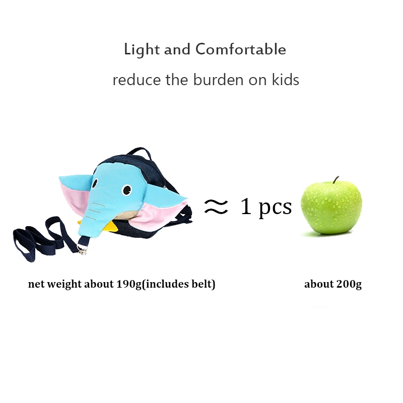 Милый мультяшный Детский рюкзак с защитой от потери Детская безопасность