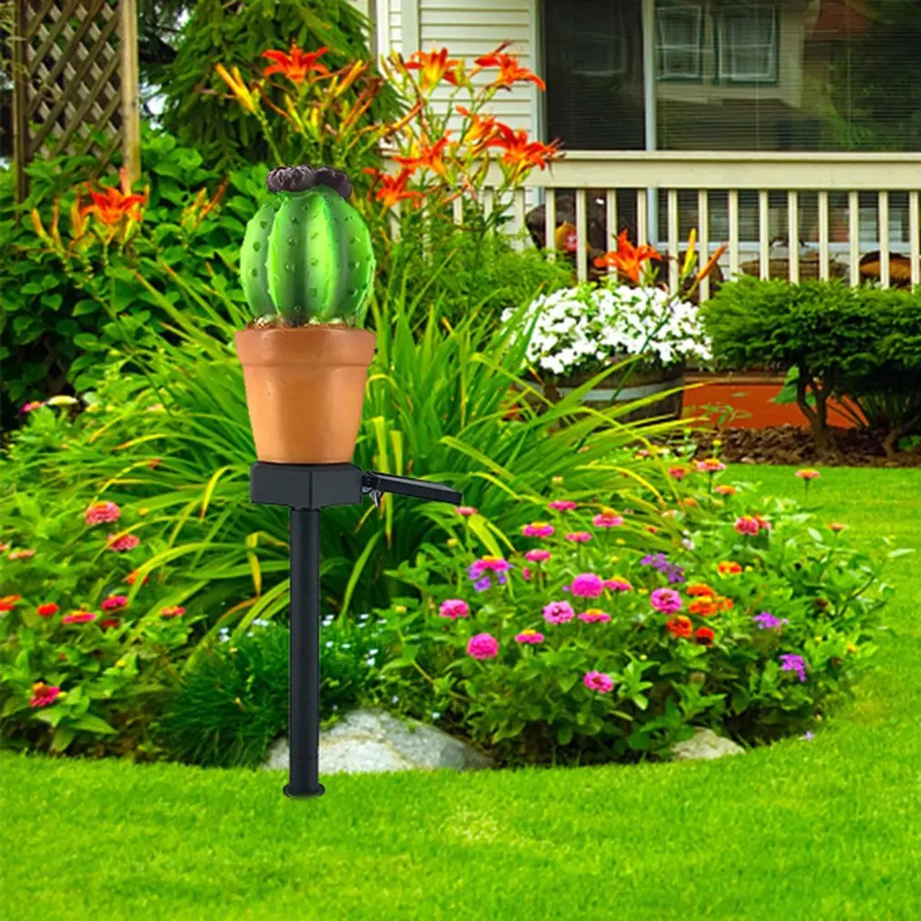 

Cactus Shape Solar Garden LED Lamp Spike Light Outdoor Garden Ground Lamp LED Solar Power Lamp Patio Lighting