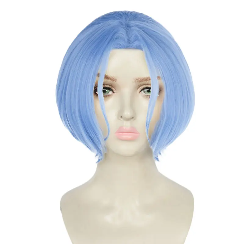 

Парик для косплея Langa Hasegaw, косплей из коротких прямых волос средней длины в стиле аниме, SK8, костюм для косплея знака бесконечности