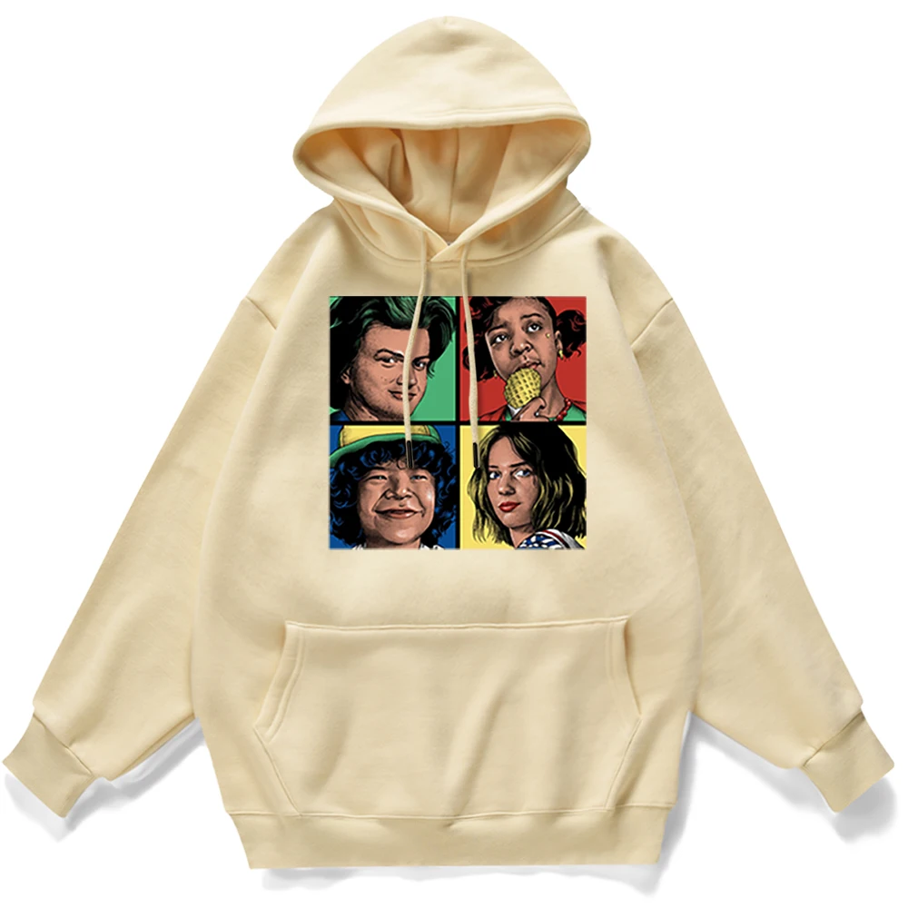 

Cartoon Character Printing Sweatshirts Personality New Winter Man Hoodie Street Vintage Male Pullover Fleece Harajuku Mens Hoody