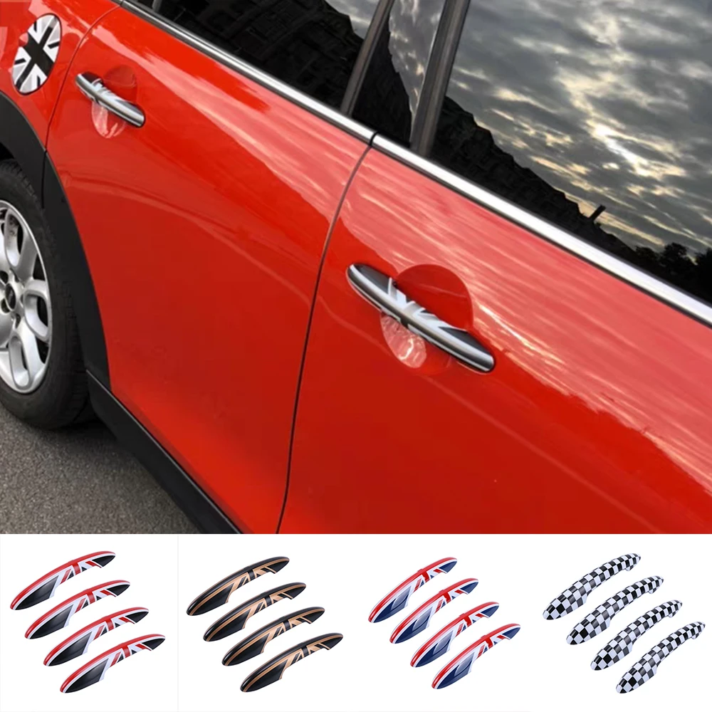 

Union Jack Door Handle Cover For MINI Cooper S JCW Clubman F54 F55 F60 Countryman Exterior Car Styling Decoration Accessory