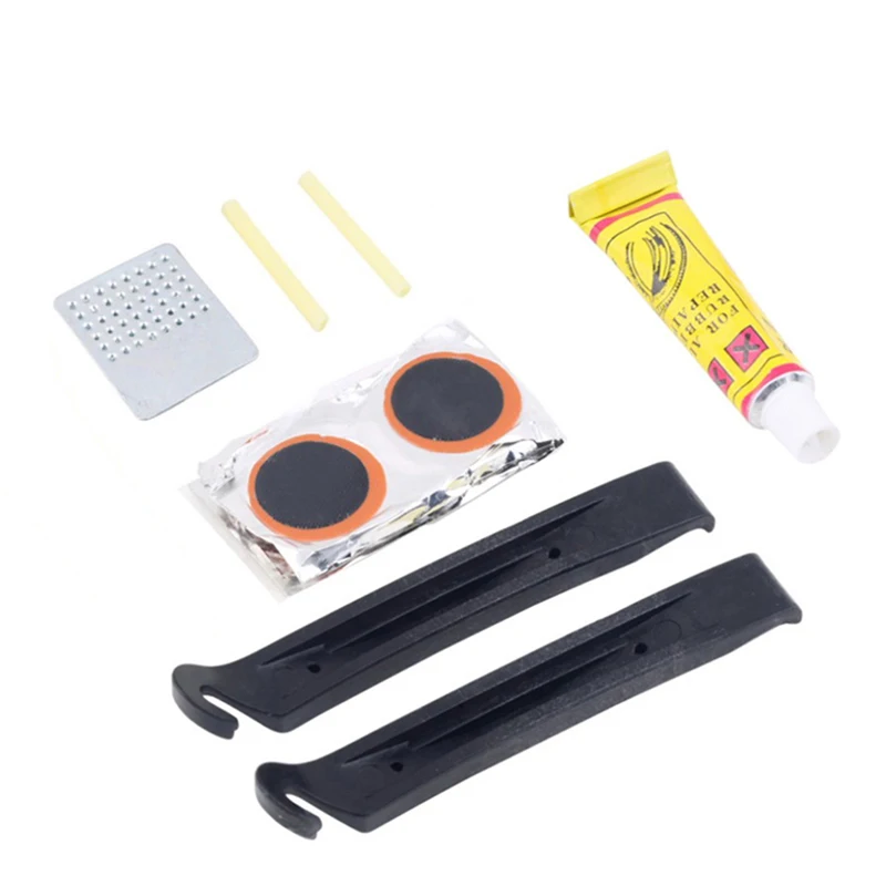 

portable riding equipment Bicycle tire repair tool set, multi-function tool, bicycle tool, bicycle portable Bicycle tire repair