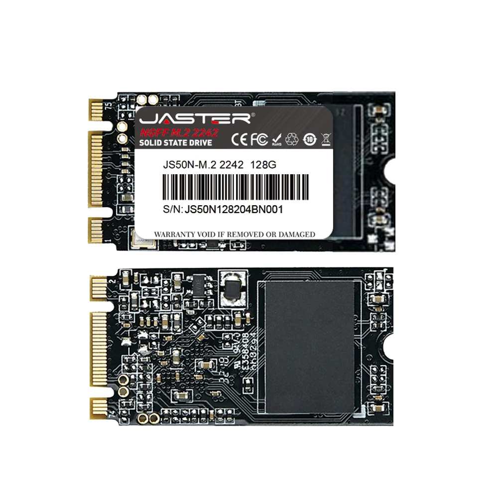 JASTER SSD M.2 2242 NGFF 128 ГБ 256 512 Внутренний твердотельный накопитель для ноутбука Deskop