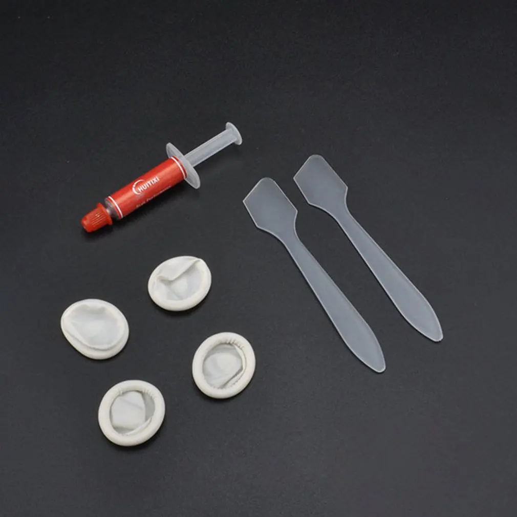 

Computer CPU Thermal Grease Fan Lubricating Oil Mini Package Thermal Grease CPU Thermal Grease Thermal Grease