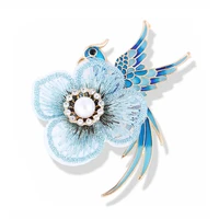flowerbird brooch pin for women for wedding party gift necklace dual use lapel pin accessories for shawl scarf buckle sweater