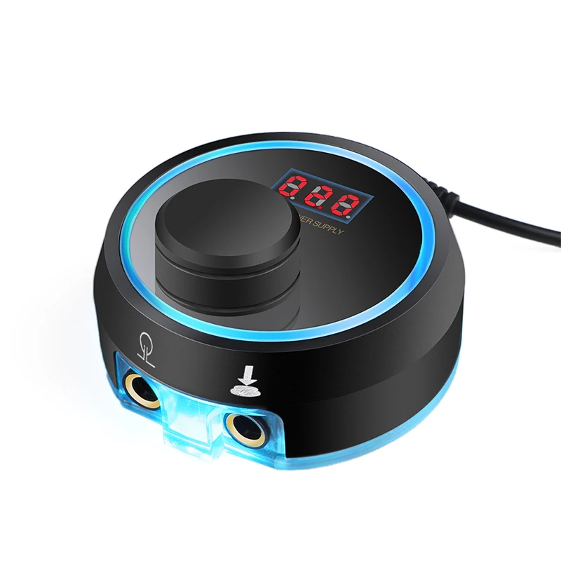 Блок питания для тату Аврора цифровой ЖК дисплей двойной блок картриджи ручки