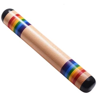 rain stickwooden rain maker rattle shaker rainfall tube musical instrument toy for kids