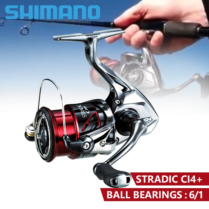 SHIMANO Stradic ci4 + спиннинговая Рыболовная катушка 160 г Вес HAGANE GEAR 1000 4000XG 6 1BB AR C для