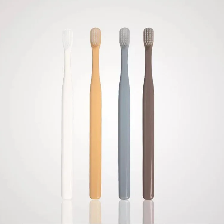 MUJI знаменитостей стильная зубная щетка 4 установленная пшеничная соломенная зубная щетка в японском стиле маленькая голова для взрослых Мягкая Щетинная зубная щетка